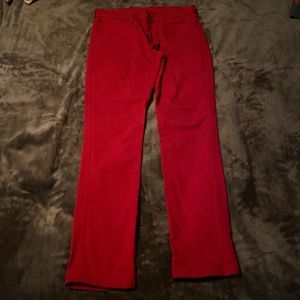 Levi’s 511 Jeans Mens Size 36x34 Red Denim